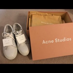 Acne Studios Adrianna Sneakers White Leather
